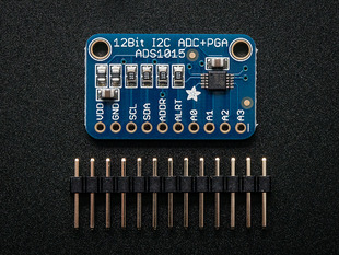 ADS1015 12-BIT ADC - 4 CHANNEL WITH PROGRAMMABLE GAIN AMPLIFIER Price Detail